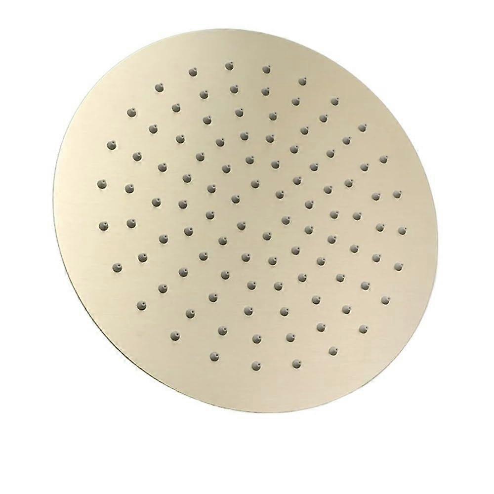 12 Inch Black Rainfall Shower Head Stainless Steel Ultra Thin Waterfall Design Consistent Flow