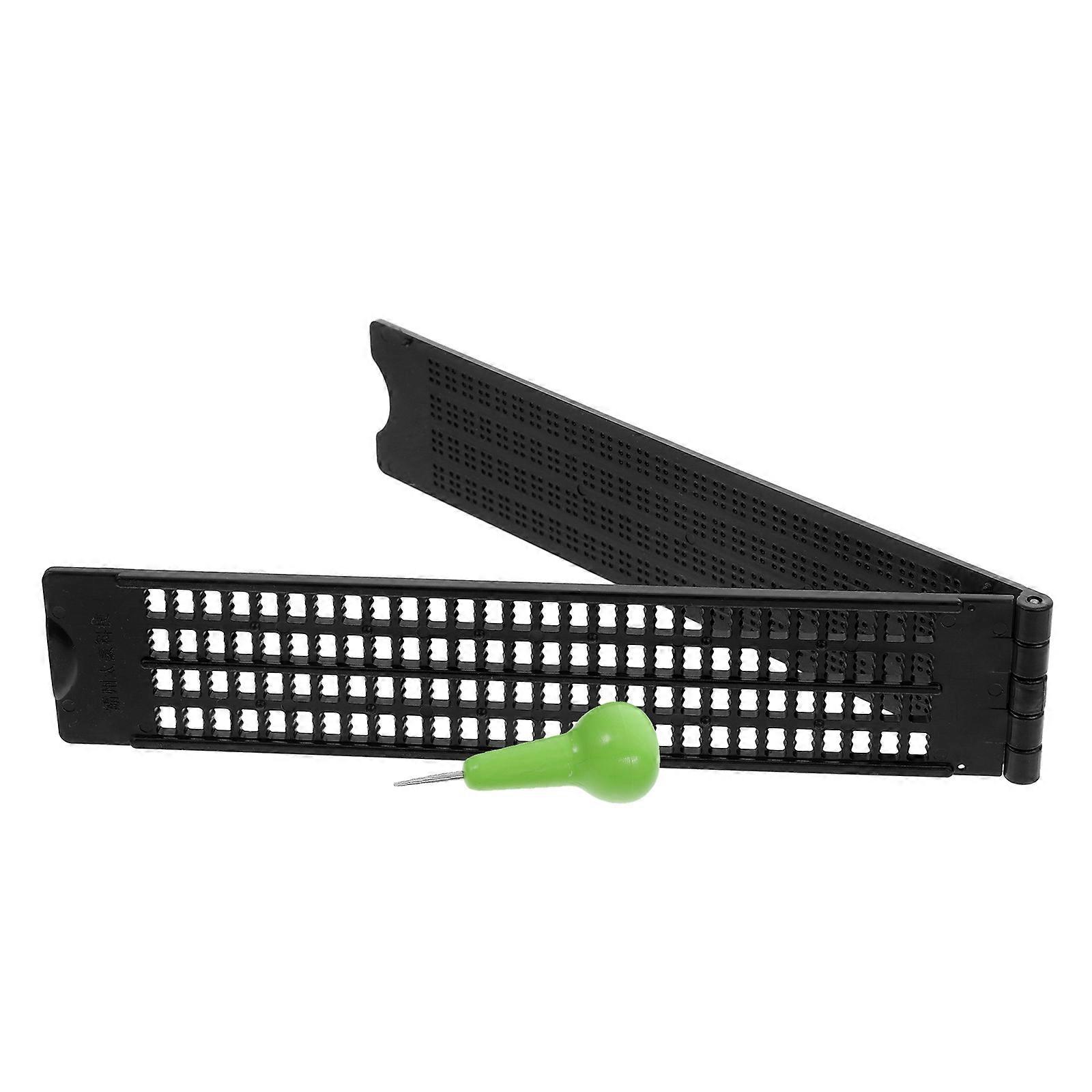 Braille Learning Tools Braille Writing for Blind 1Set Portable Kit