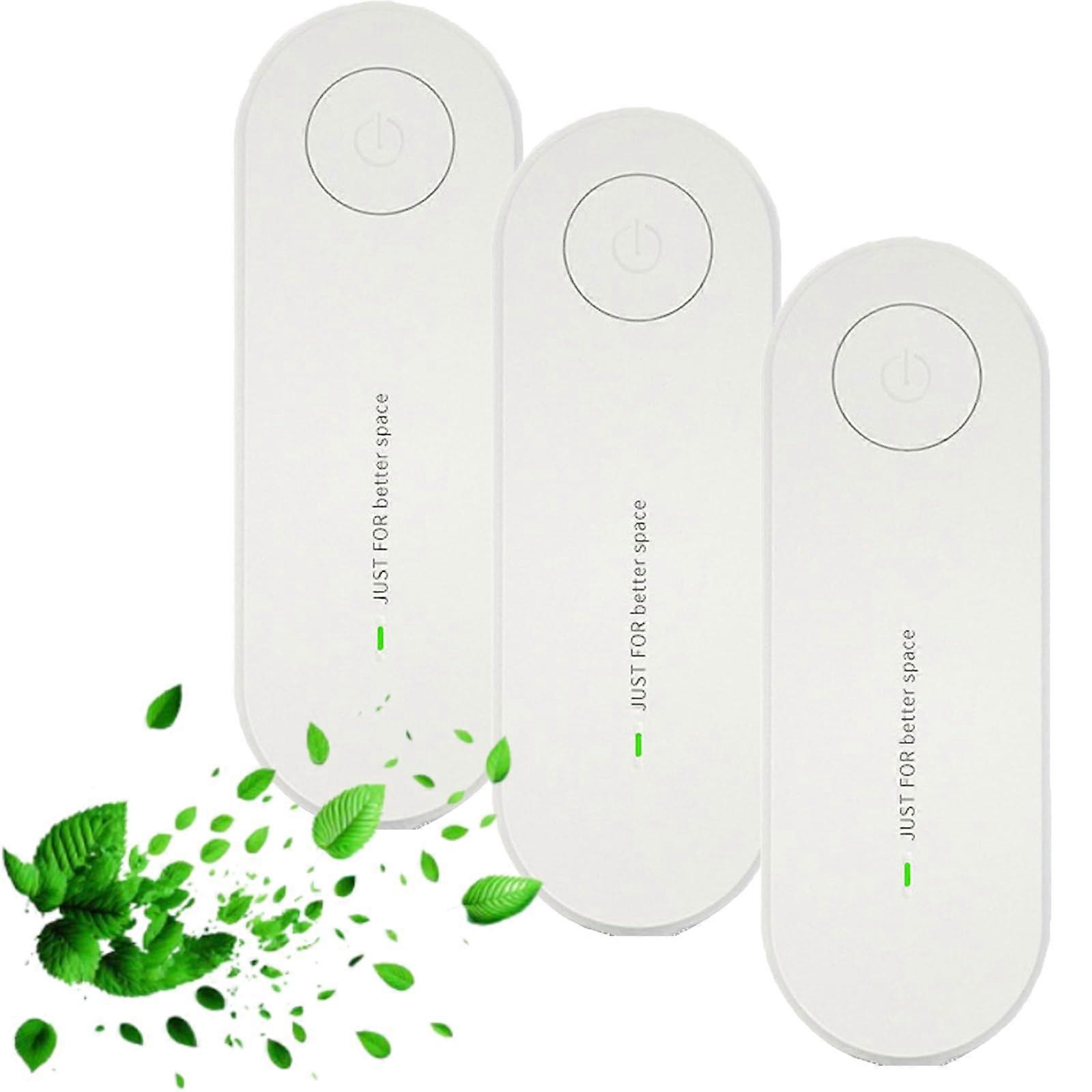 Plugin Air Purifier for Bedroom with Negative Ion, Quiet Operation, Replacement Filter, 3PCS