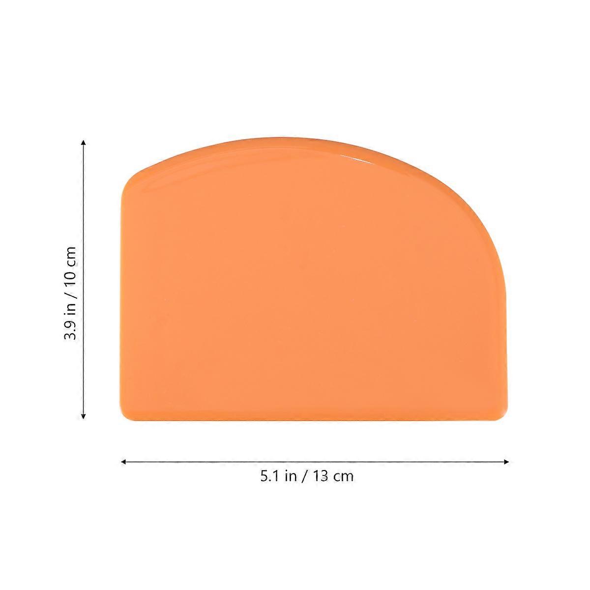 Baking Tool 4Pcs Cake Cream Kitchen Gadget For Home Baking Orange Flat