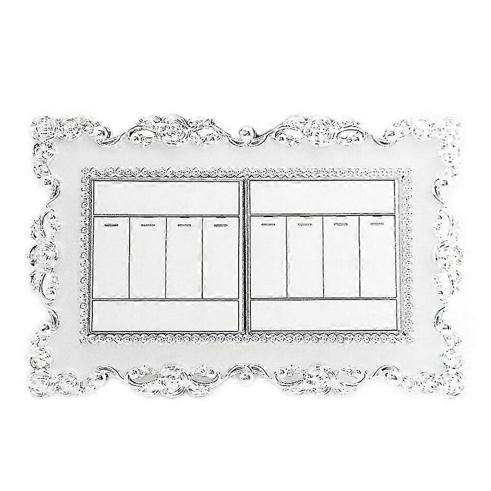 Single Double Light Switch Surround Plug Socket Finger Plates Wall Protector Cover 25-26