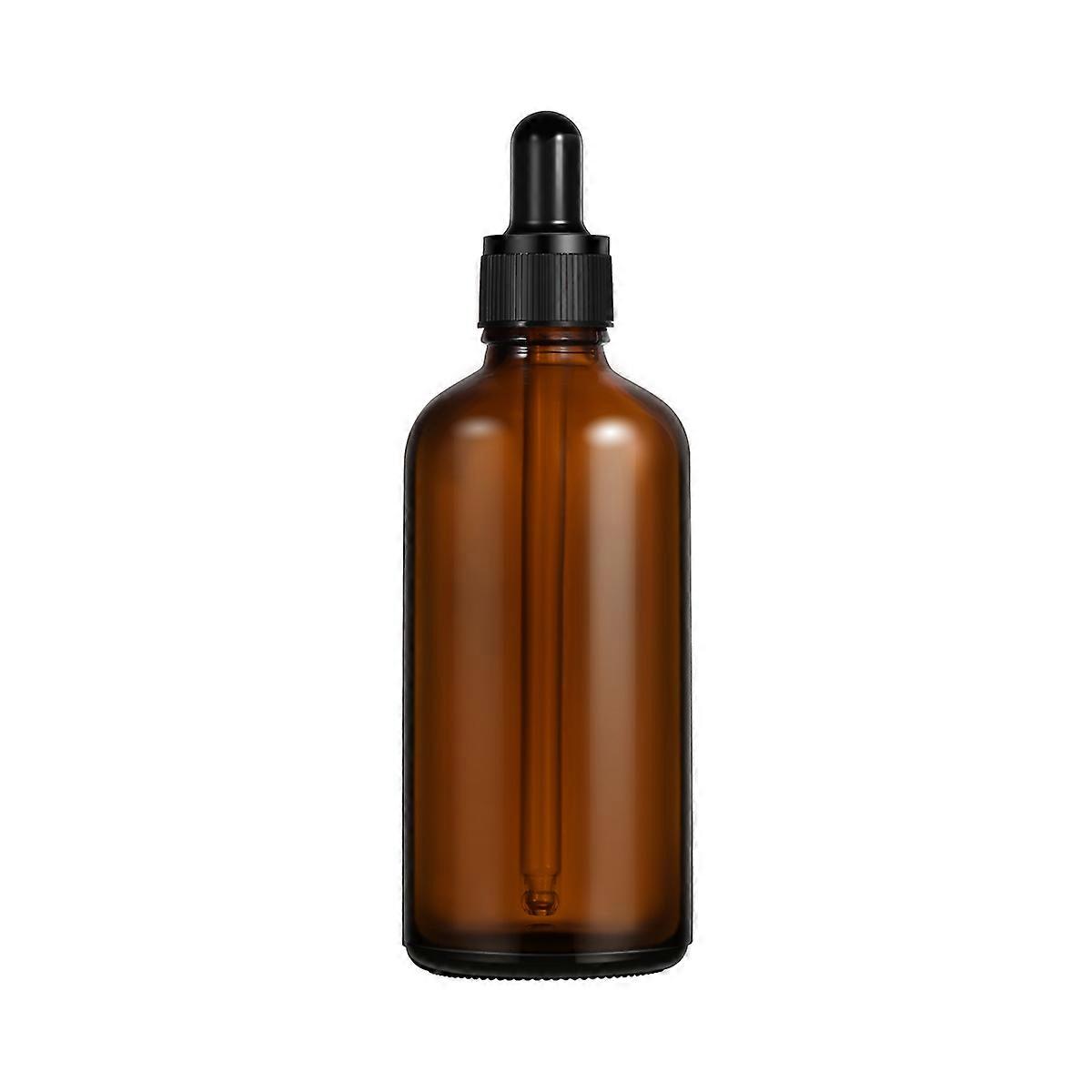 Brown Essential Oil Bottle for Refillable Liquid Storage