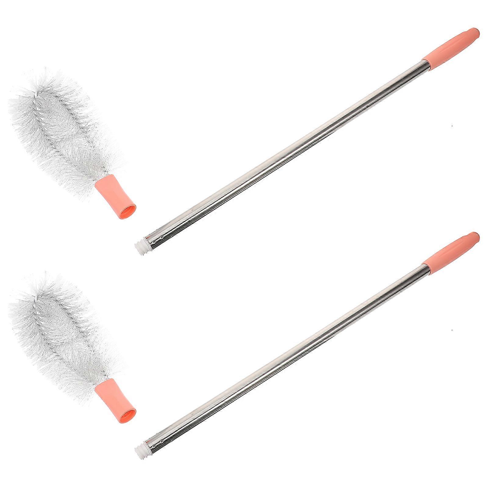 Water Bottle Cleaner Brush for Cleaning 2Pcs Silver Handle Design