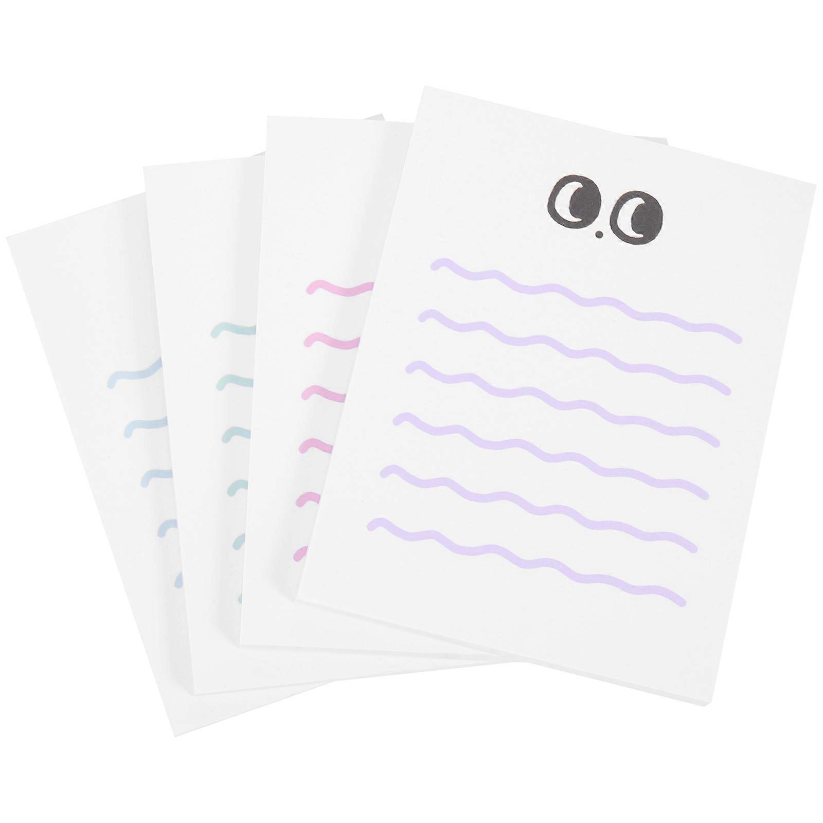 Students Supplies Non-Stick Memo Pad for Practical Writing 16Pcs Set