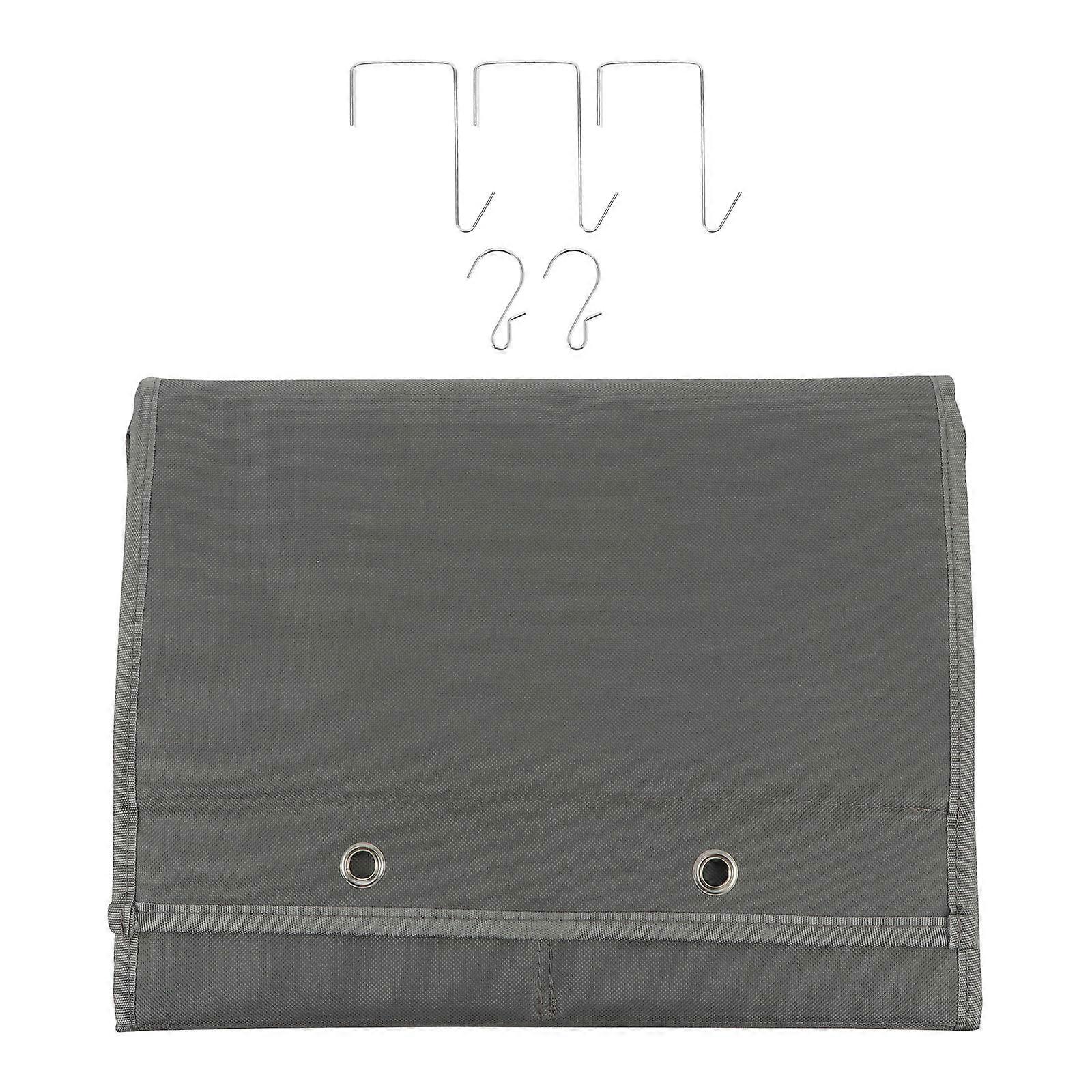 Door Storage Bag for Storage with 5 Pockets Grey Organizer Bag