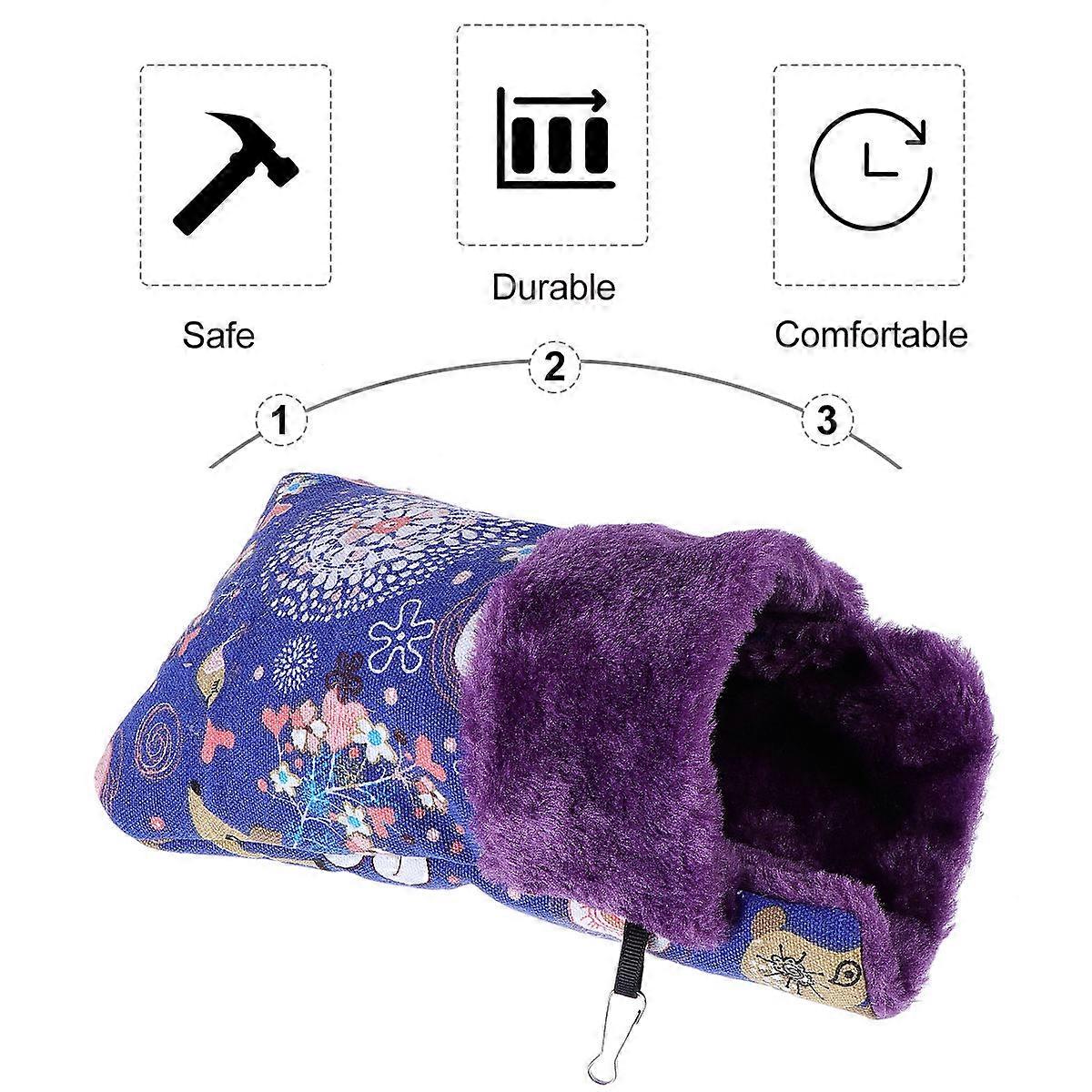 Pet Hanging Bed Warm Hamster Sleep Pouch for Small Animals