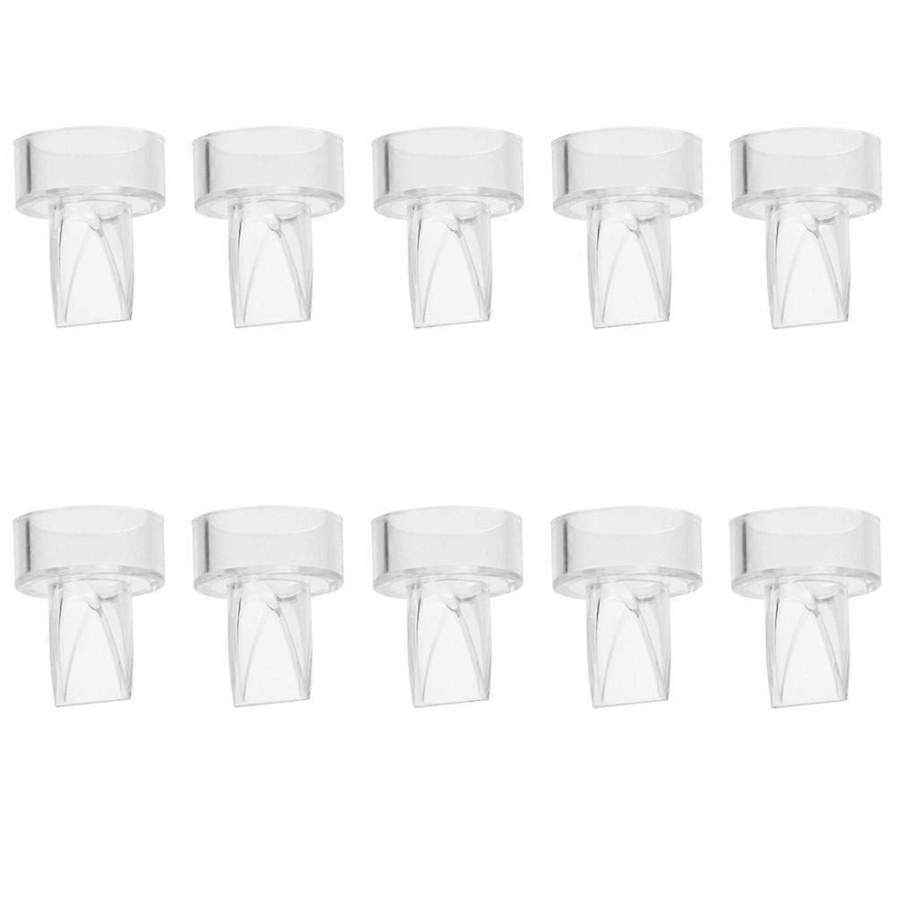 10pcs Manual Breast Pump Accessories Reverse Backflow Preventer Duck Beak