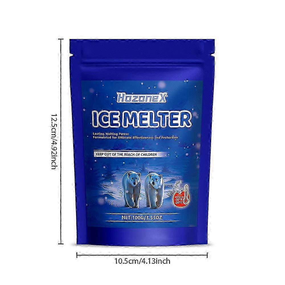 Ice Melt-Safer for Concrete Fast Effective Deicer for Sidewalks for Sidewalks