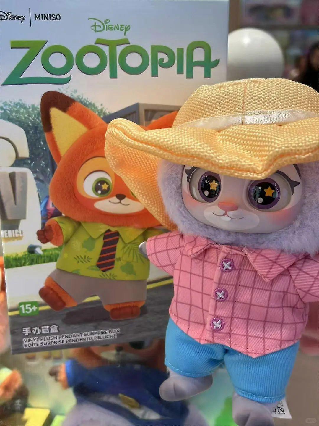 Zootopia Vinyl Plush Blind Box Pendant Doll Fashion Toy