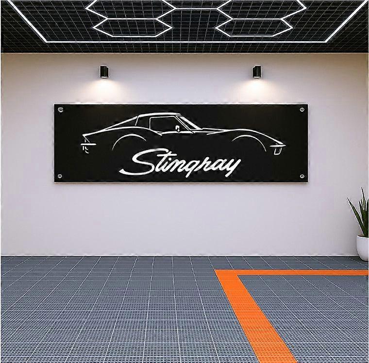 Corvette Stingray Flag QQ 0069