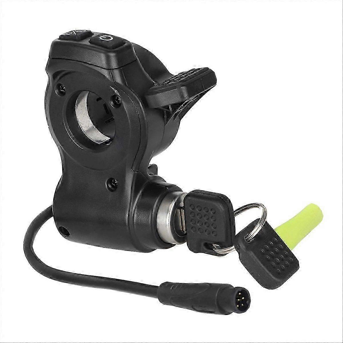 Ignition lock with throttle control 2 key backups electric scooter modification accessory