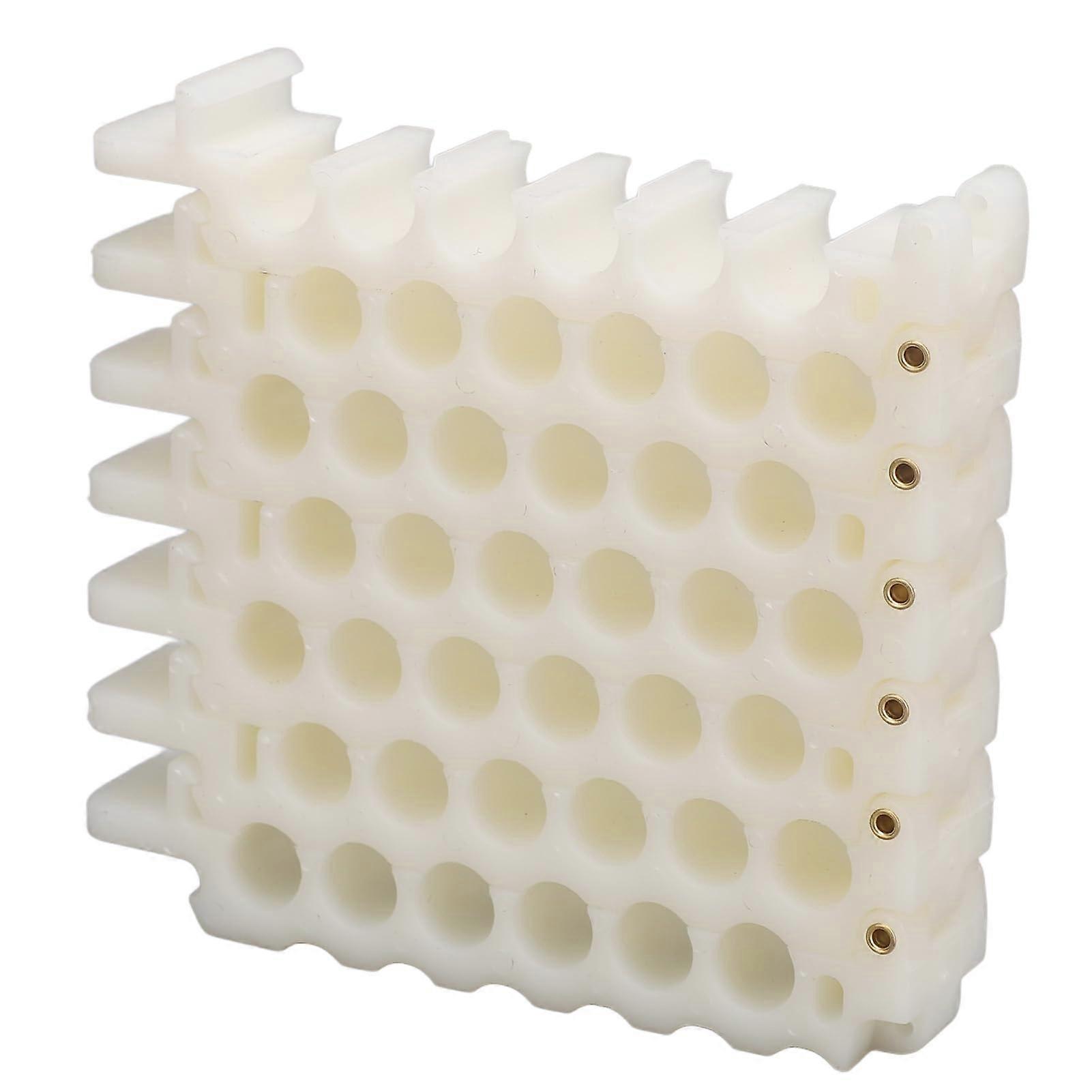 Ethernet Cable Organizer CAT5 CAT6 CAT7 Comb Tool with SpaceSaving Hole Design 6x6 Holes