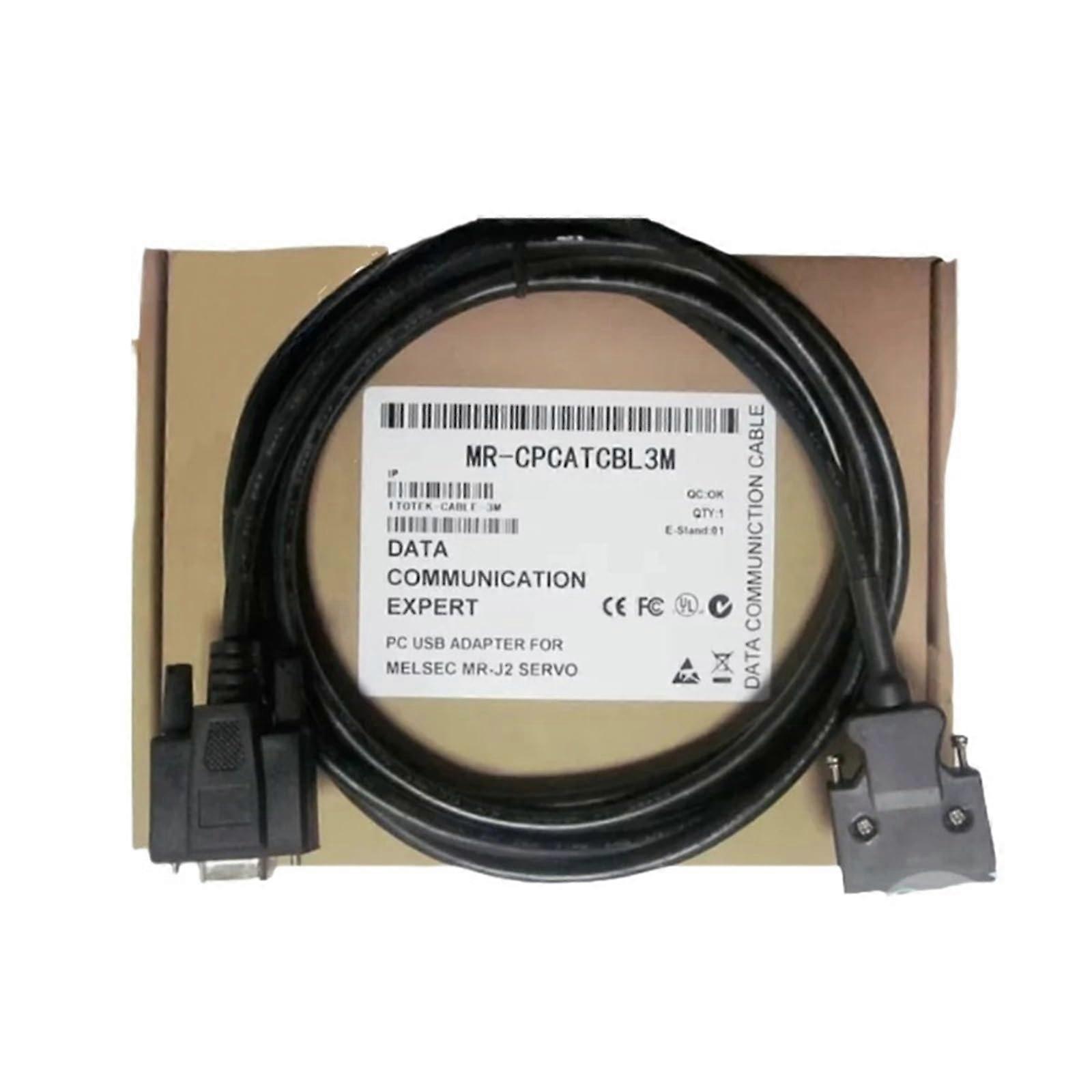 Servo Motor Cable for Mitsubishi MRCPCATCBL3M MRJ2SA PLC Programming Cable 3m with Box