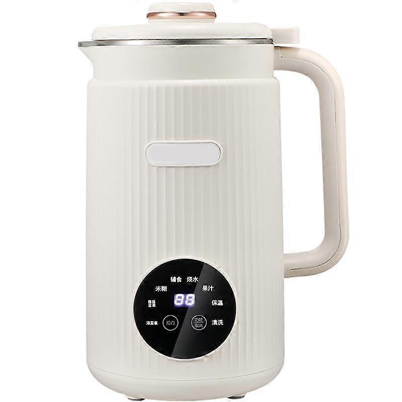 Automatic Soy Milk Maker 1200ML Stainless Steel TenBlade Grinder with Timer and Auto Cleaning