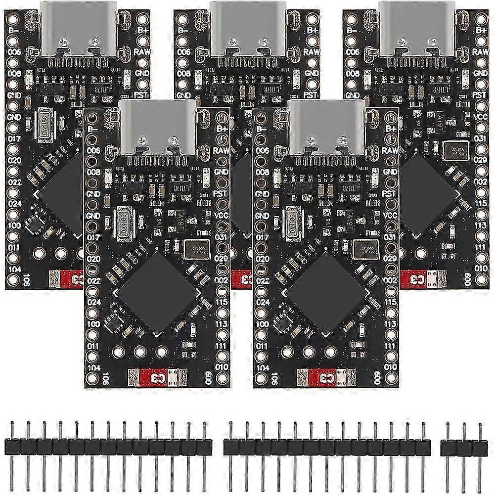 Pro Micro NRF52840 Development Board, Bluetooth, Type-C, for Arduino IDE - 5pcs