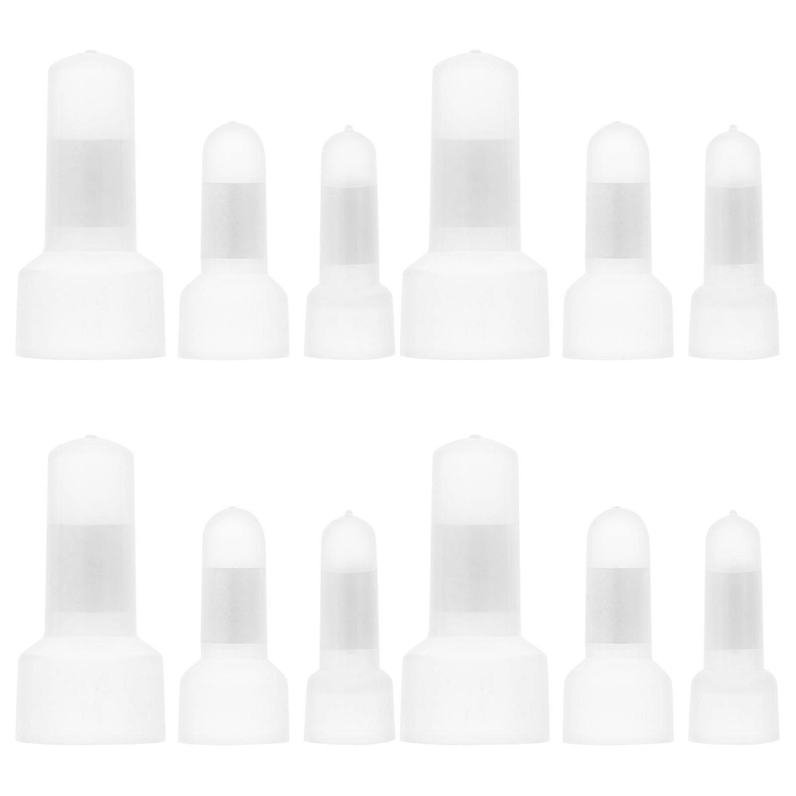 Electrical Wire End Connectors for Connection 1Set White Crimp Caps