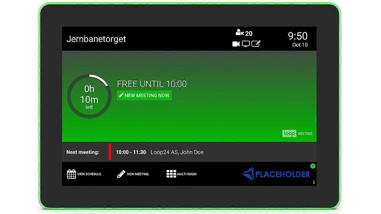 LED, PoE, tactile 10,1"