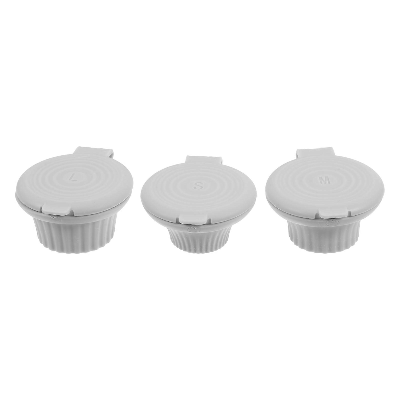 Plastic Bottles Flip Caps Upside Down Bottle Caps for Bottles 3Pcs Leakproof
