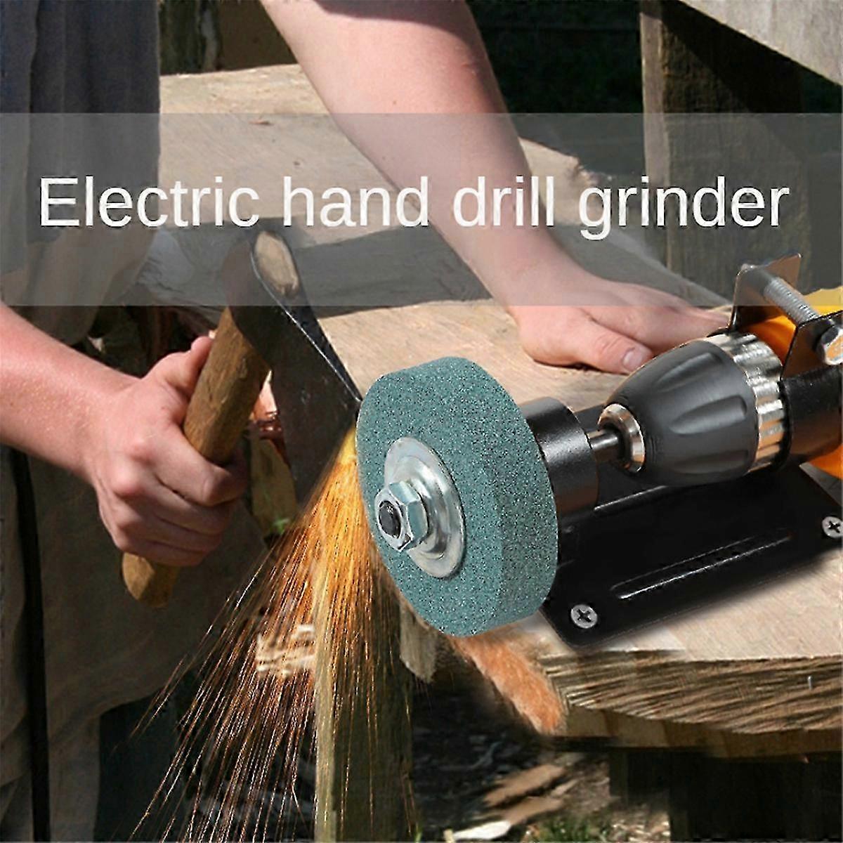 Hand Electric Drill to Grinder Machine Sander Conversion Head Set Grindstone Polishing Grinding Whee