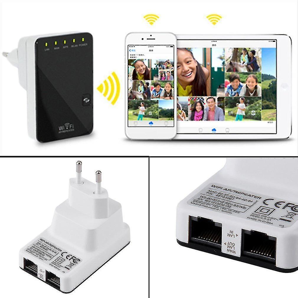300mbps Wireless-n Router Ap Extender Client Bridge Booster Amplifier Repeater
