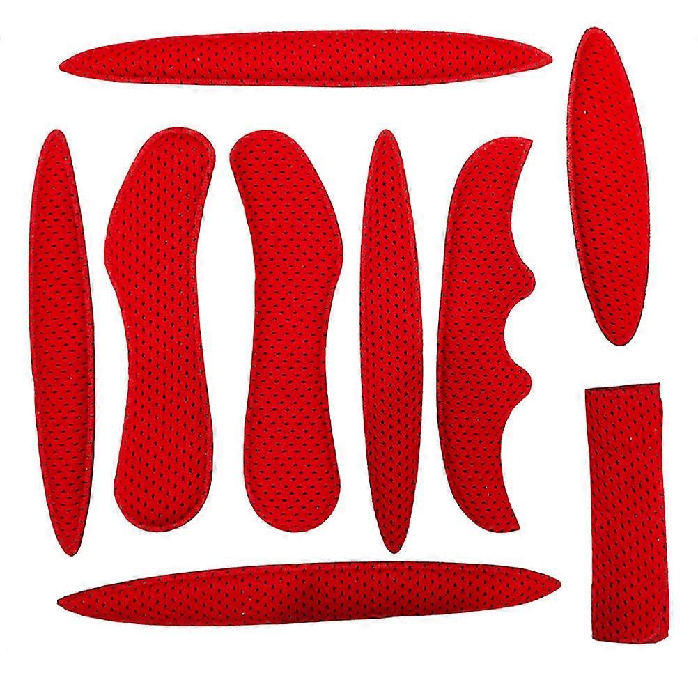 Buffering Mat Set for Safety with Cooling Liner 1Set Red