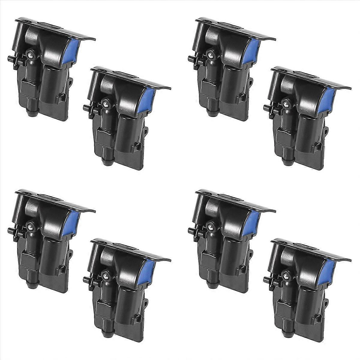 8X Windshield Washer Sprayer Nozzle Windscreen Nozzle Jet 61667183343 for - X1 E84 / X6 E71 E72