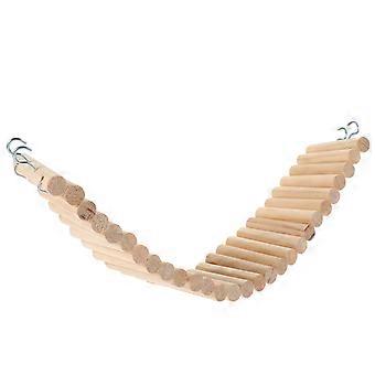 Kletterleiter aus Holz für Kleintiere wie Hamster (1 Stück) – Kauspielzeug