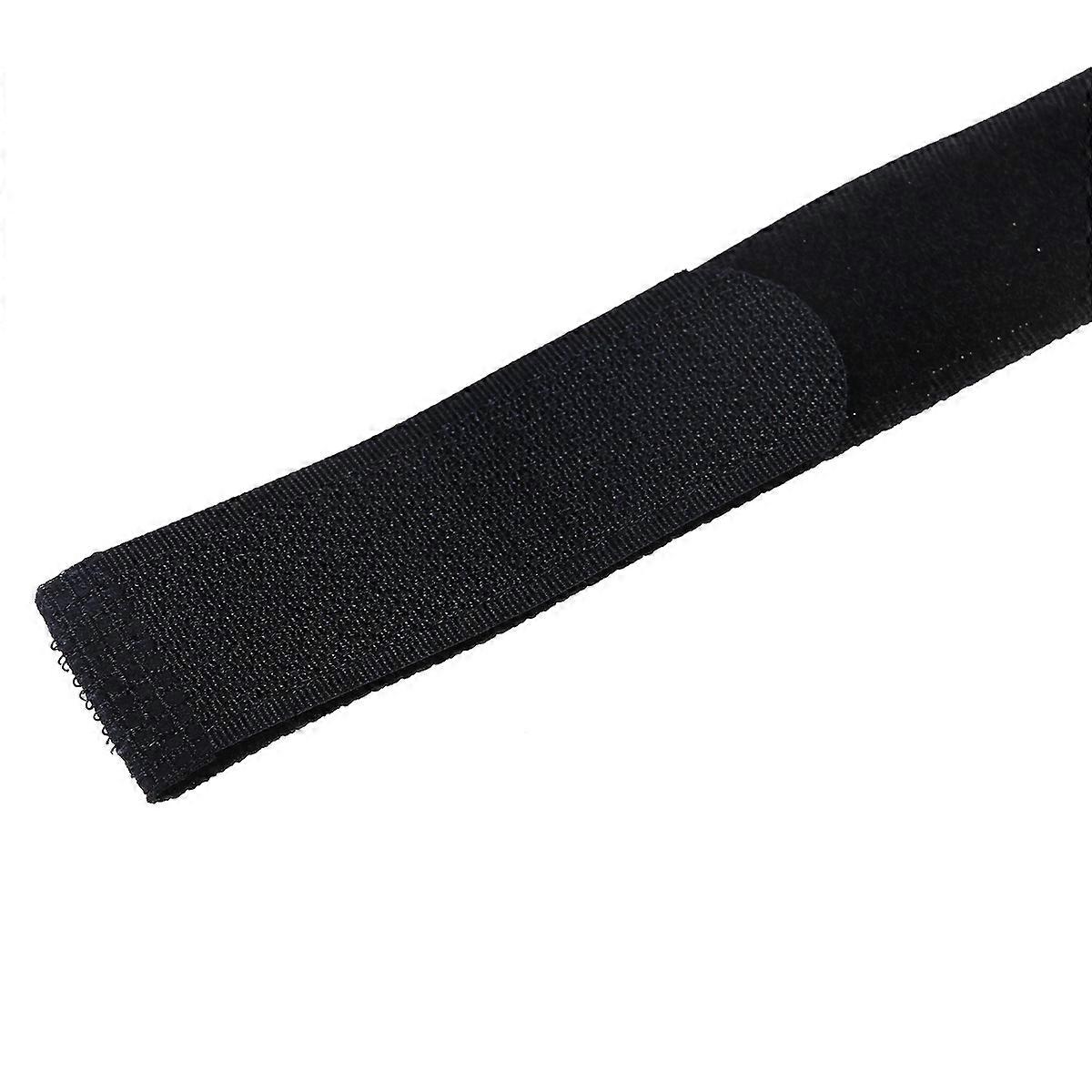 Hook and Loop Strap for Binding 5Pcs Black Cable Fastener