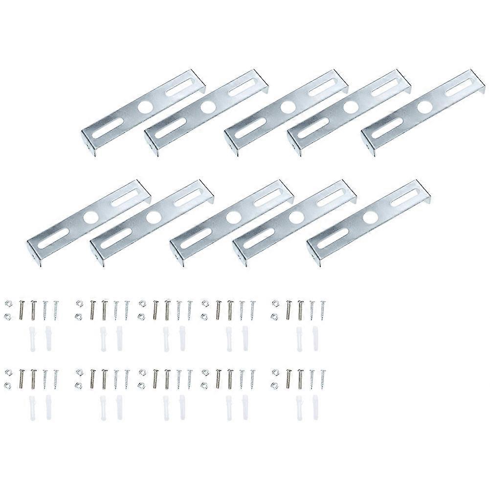15Pcs Light Fixture Mounting Bracket for Holding Use Silver Ceiling Light Support