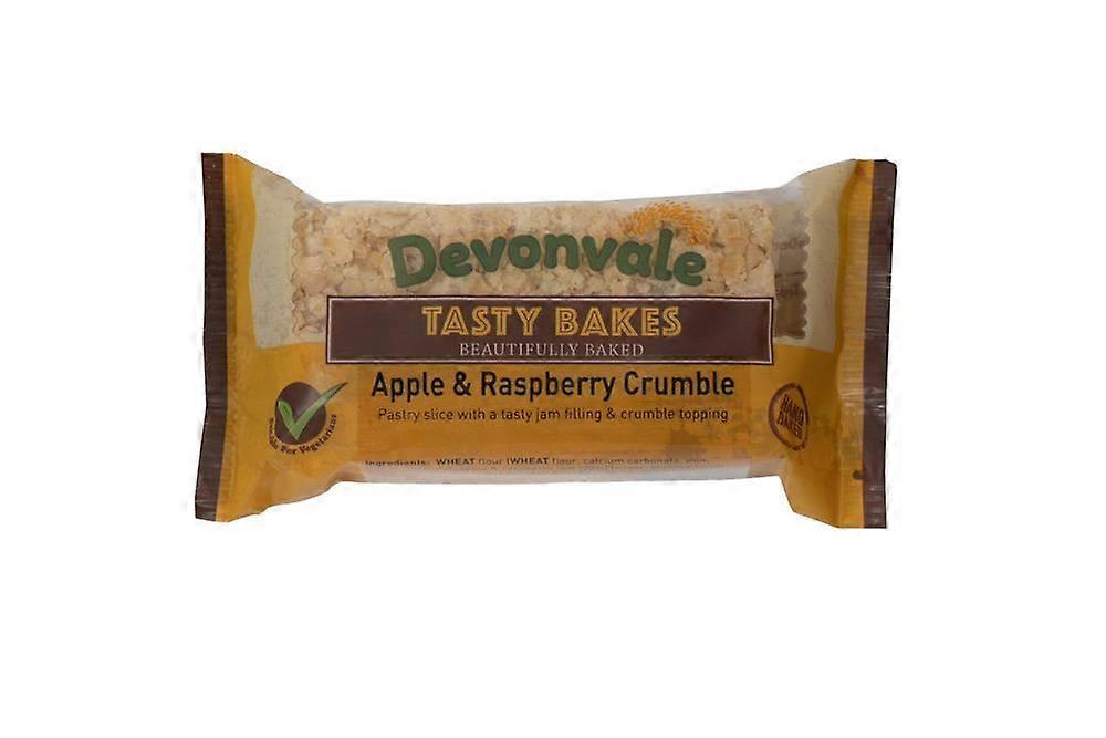 Devonvale Apple & Raspberry Crumble 80g - 24 Pack