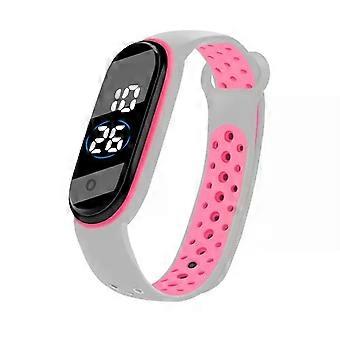 Fashion Smart Touch Children Sports Watch Waterproof Led Digital Ultra-light Silicone Strap Teen Boy Girl Kids WristWatch Clock