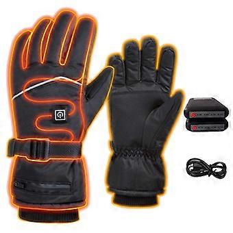 Vrouwen outdoor verwarmde handschoenen gevoelige touch screen en duurzaam geschikt voor het rijden skiën