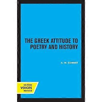 Greek Attitude To Poetry And History - A. W. Gomme - Paperback - en Book