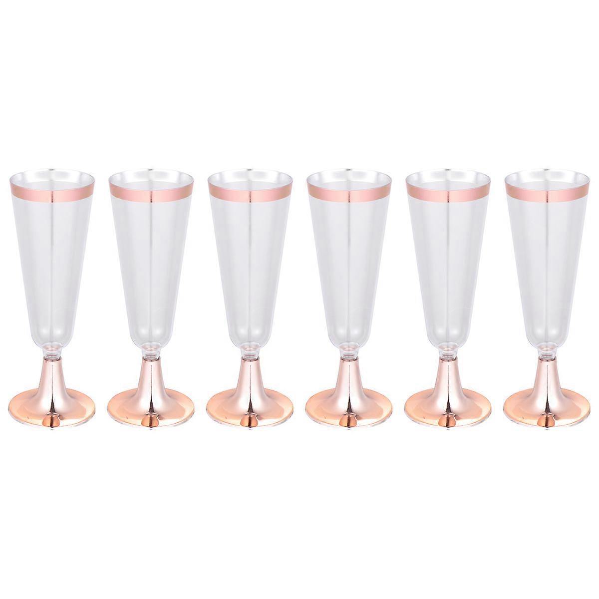 Wine for Parties 6Pcs Rosy Goblets