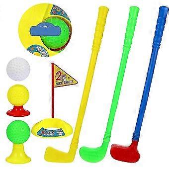 Golfschläger aus Kunststoff – Spielzeugset für Kinder – Lioobo – Spielspaß drinnen und draußen