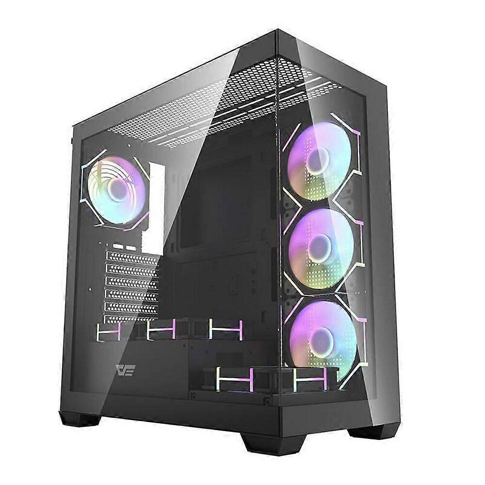 Darkflash - DS900 Black + fans - Computergehäuse
