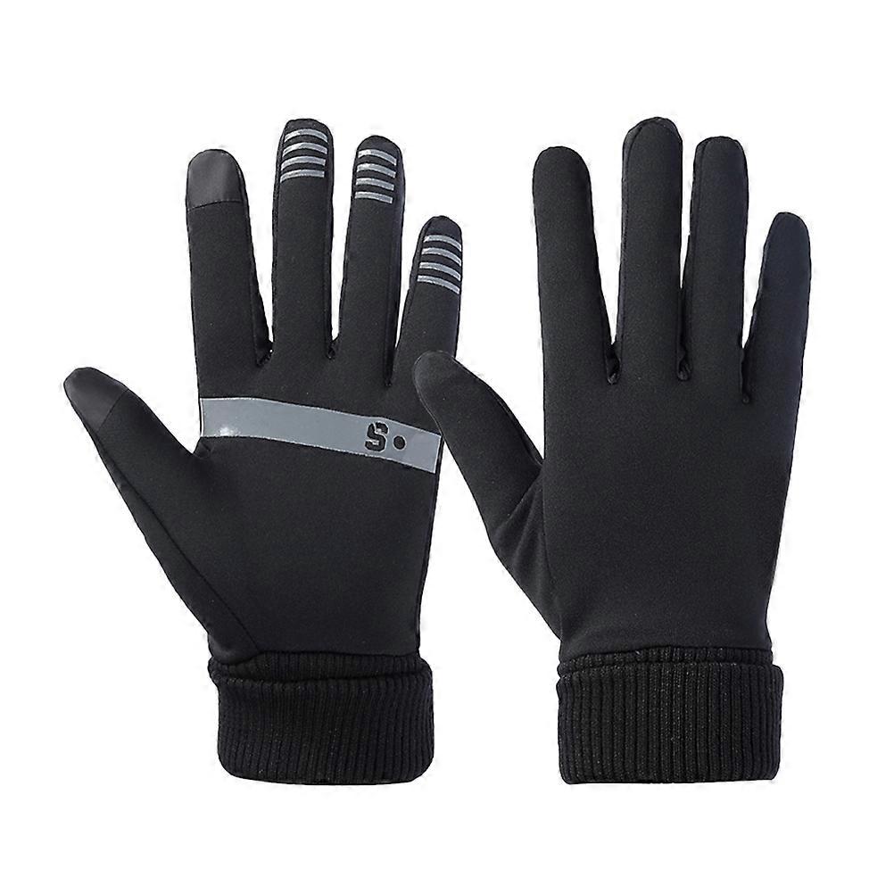 Warm Windproof Gloves for Skiing with Full Touch Screen