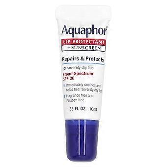 Aquaphor, Protetor Labial + Protetor Solar, FPS 30, 10 ml (0,35 fl oz), Pacote com 4 unidades