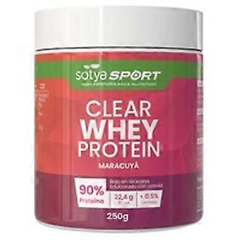 Clear whey protein passion fruit flavor 250 g of powder