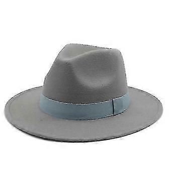 Klassieke fedora hoeden, geschikt voor dames en heren, perfect als accessoire voor een kerkelijke bruiloft, winterse sombreros voor vrouwen