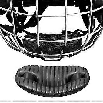 Hockey Player Chin Cup: Replacement Protector Chin Pad For Hockey And Football Helmets - Soft Sponge Material - Protector Pad Ice Rugby Players