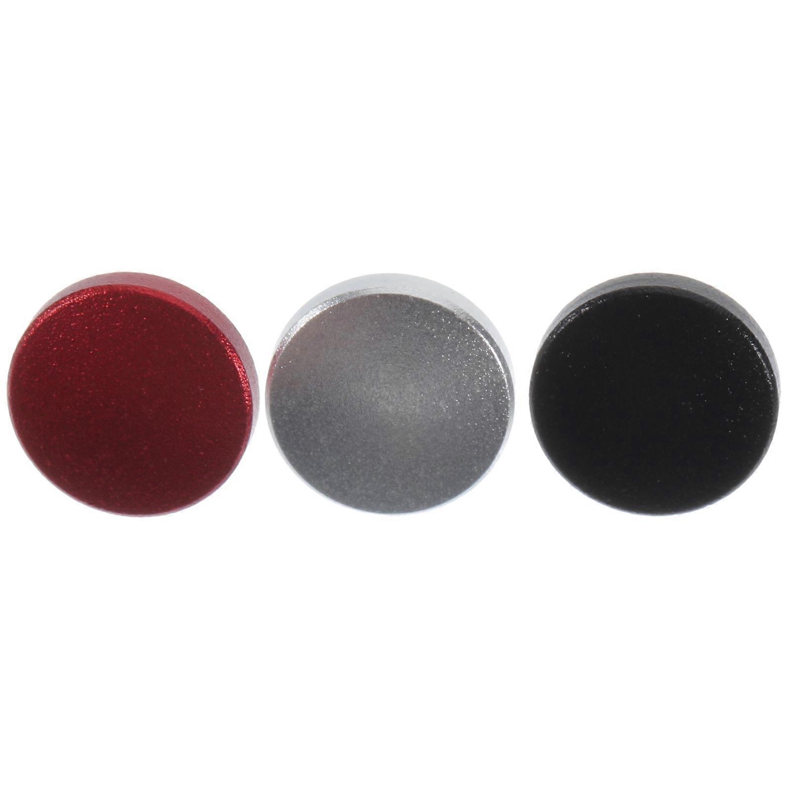 3pcs Camera Shutter Release Button Concave Surface Shutter Button Accessory