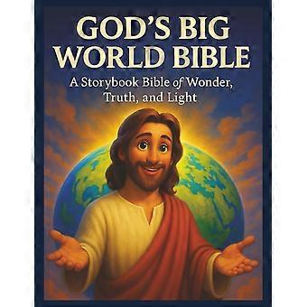 God's big world bible - bible stories for kids with beautiful illustrations and big faith lessons from creation to the cross-true stories of courage, 