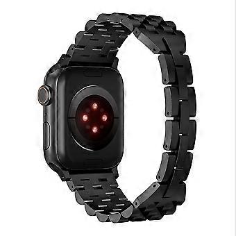 5-Perlen Metallarmband kompatibel Apple Watch Ultra 2 Ultra 49mm / Series 9 8 7 45mm / 6 5 4 SE (2022) SE (2023) SE 44mm / 3 2 1 42mm Armband