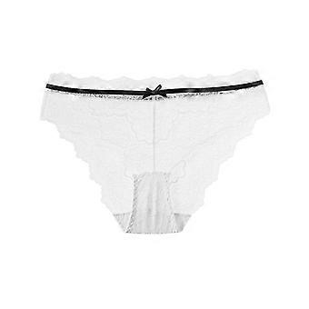 CINOON Women's Sexy Lace Briefs Bow Mid-rise Thin Underwear Comfort Breathable & Close-fitting Panties
