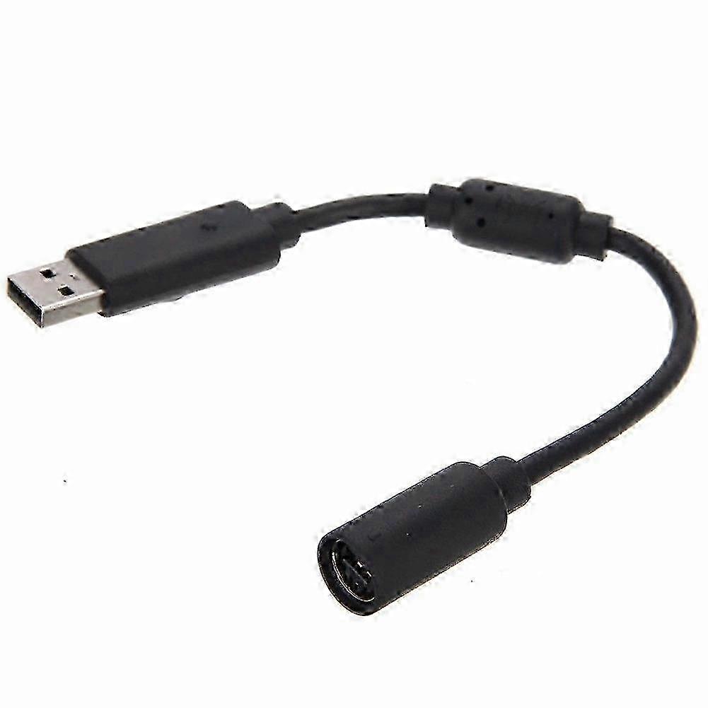 USB Breakaway Extension Cable Cord Adapter Compatible With Xbox 360 Wired Gamepad Controller