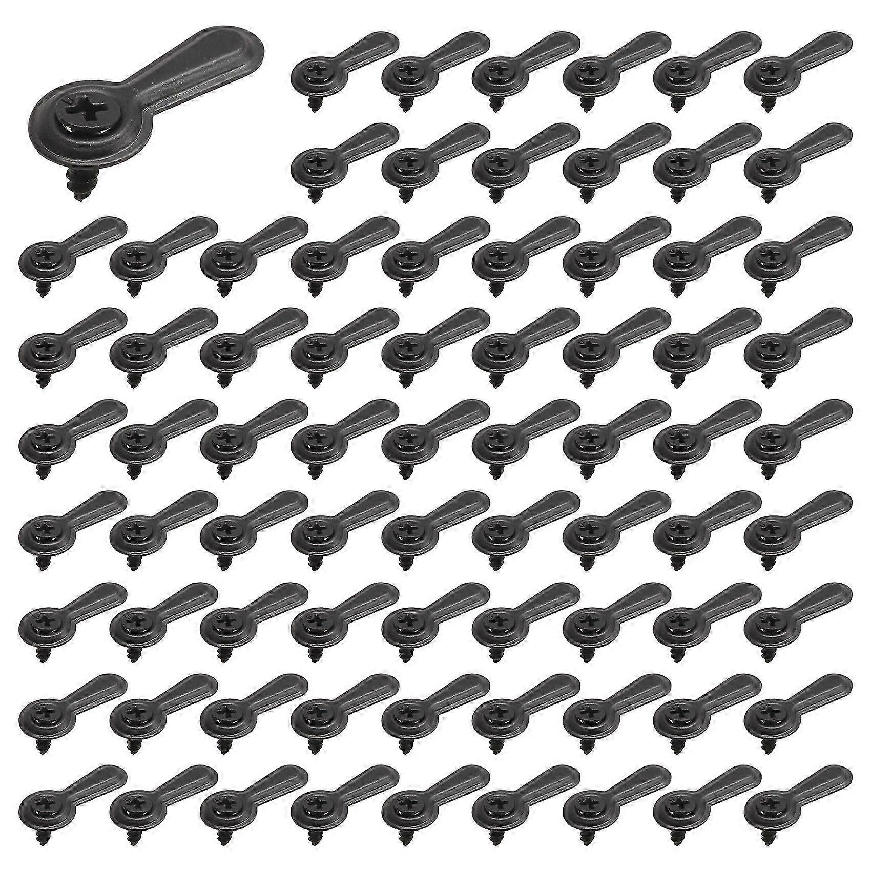 Turn Button Fasteners Set, 100 PCS Backing Clips Photo Hardware Clips