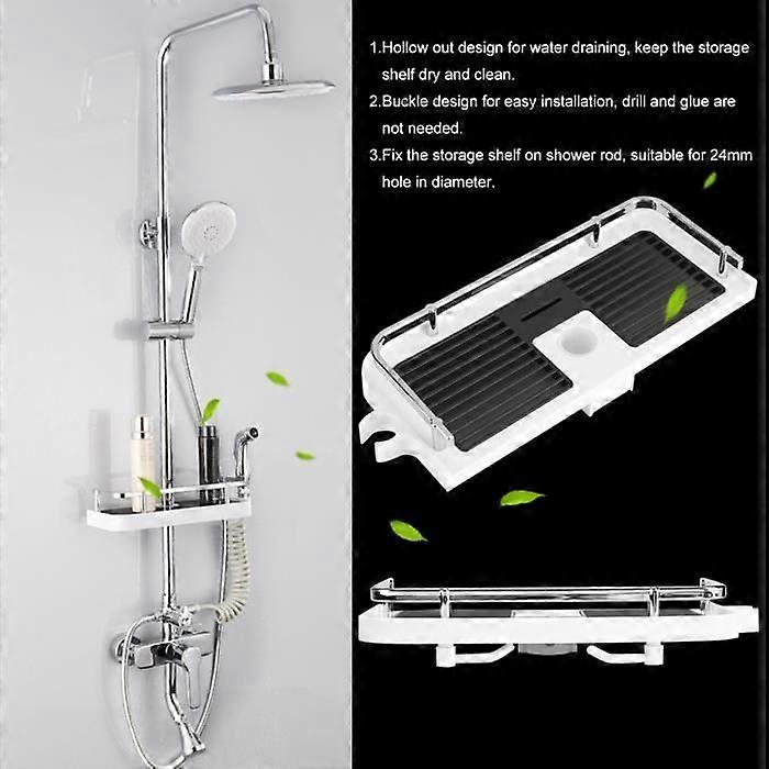 Multifunctional Shower Storage Shelf - RAC - Practical Bathroom Accessory