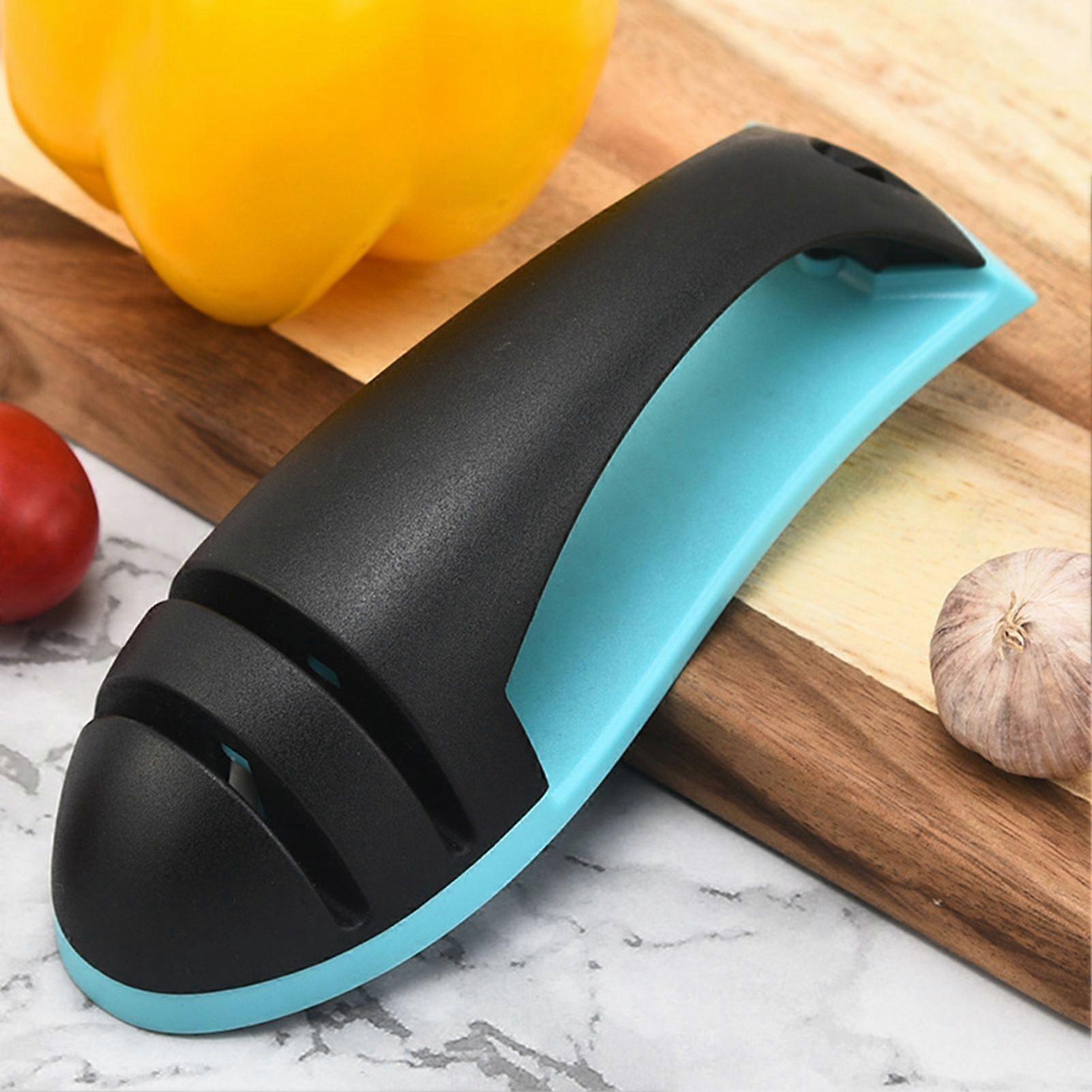 Sharpening Stone Sharp High Hardness Comfortable Grip Fish Shape High-efficiency Safety Kitchen Sharpener Kitchen Accessories KAESI