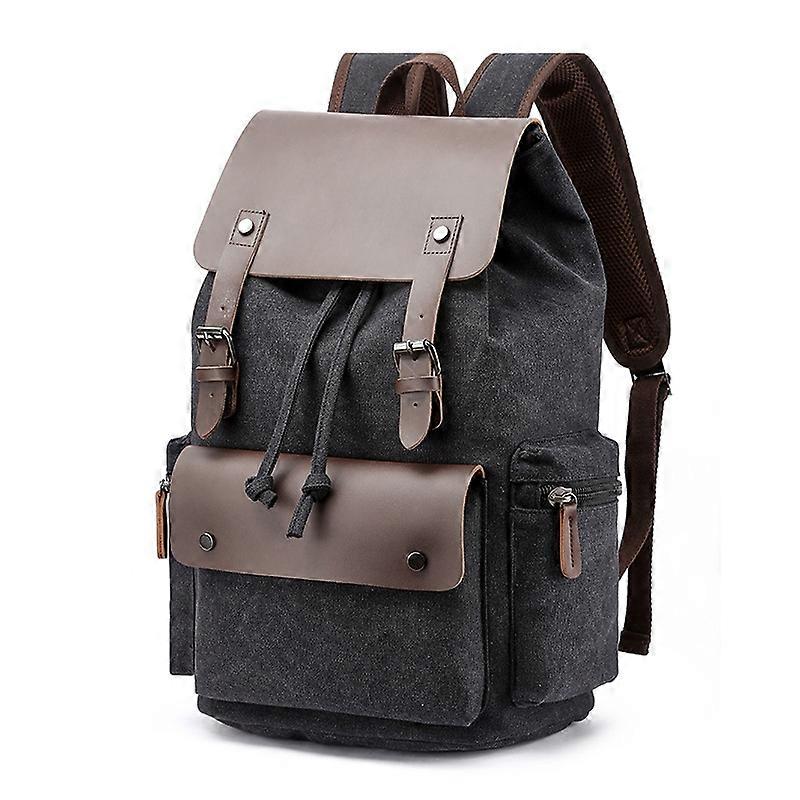 Canvas Freizeitrucksack Computertasche Student Schultasche